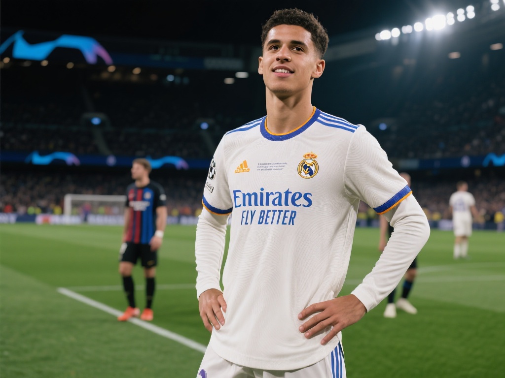 最后，我们期待他在欧冠赛场上展现出饱满的